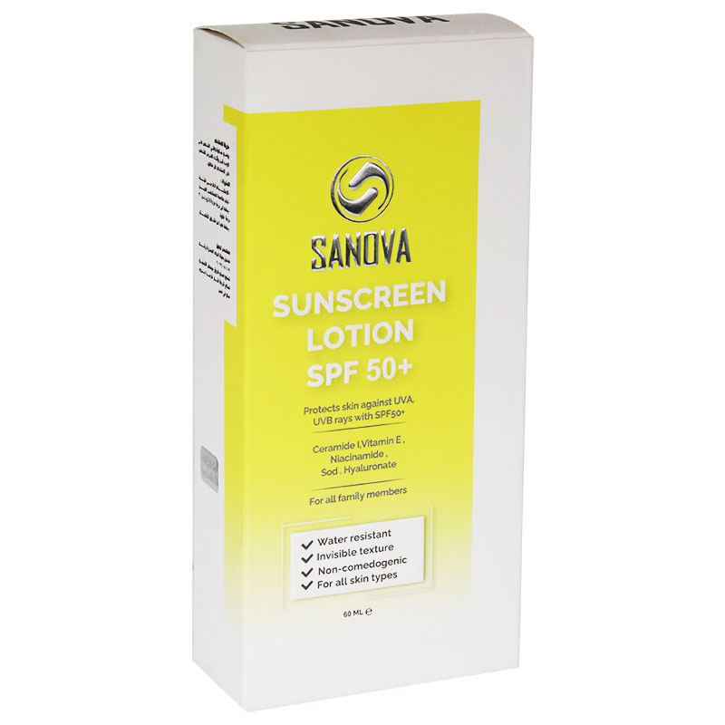 Sanova Sunscreen Lotion Spf (50+) 60ml