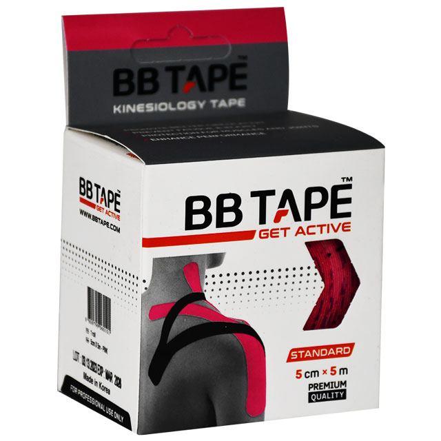 Bb Tape (Kinesiology) 5Cm x 5 Meter (Pink)