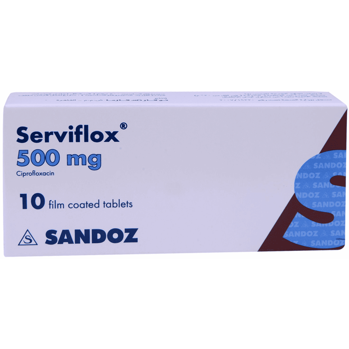 Serviflox 500mg 10 Tablets