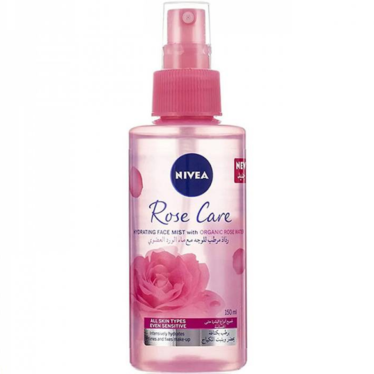 Nivea Rose Care Hydrating Face Mist For All Skin Types 150 ml