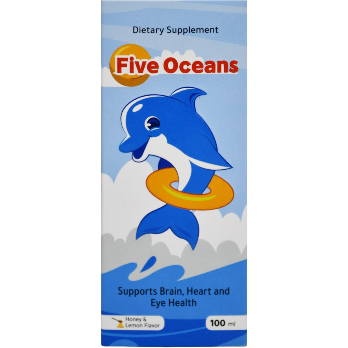 Five Oceans Honey and Lemon Flavor 100ml image number 0