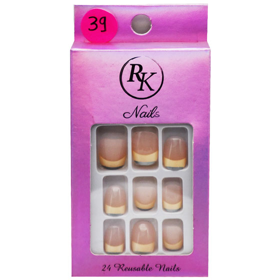 RK Reusable Nails 24 pieces/39