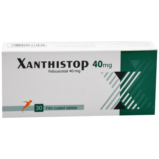 Xanthistop 40mg 30 Film Coated Tablets