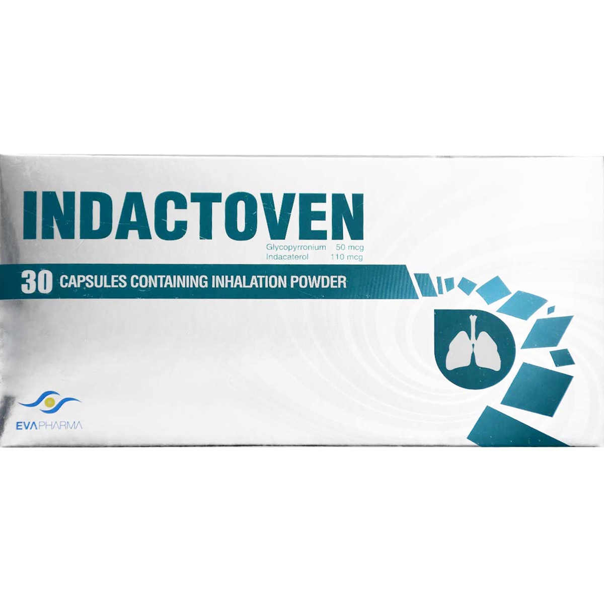 Indactoven (50 &mu;g+110 &mu;g) 30 Capsules + 1 Inhaler