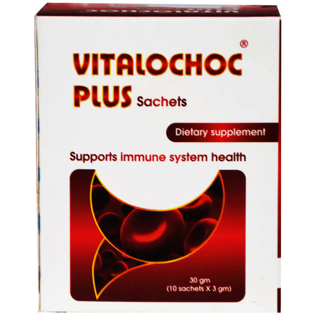 Vitalochoc Plus (3G/Sachet) 30gm 10/Sachets