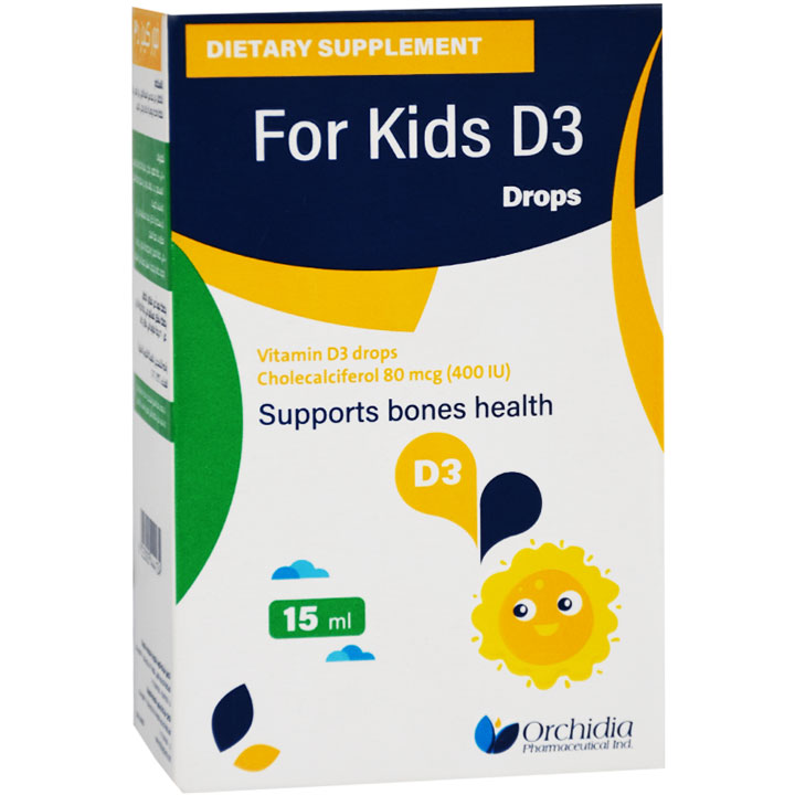 For Kids D3 (400Iu) Oral Drops 15ml