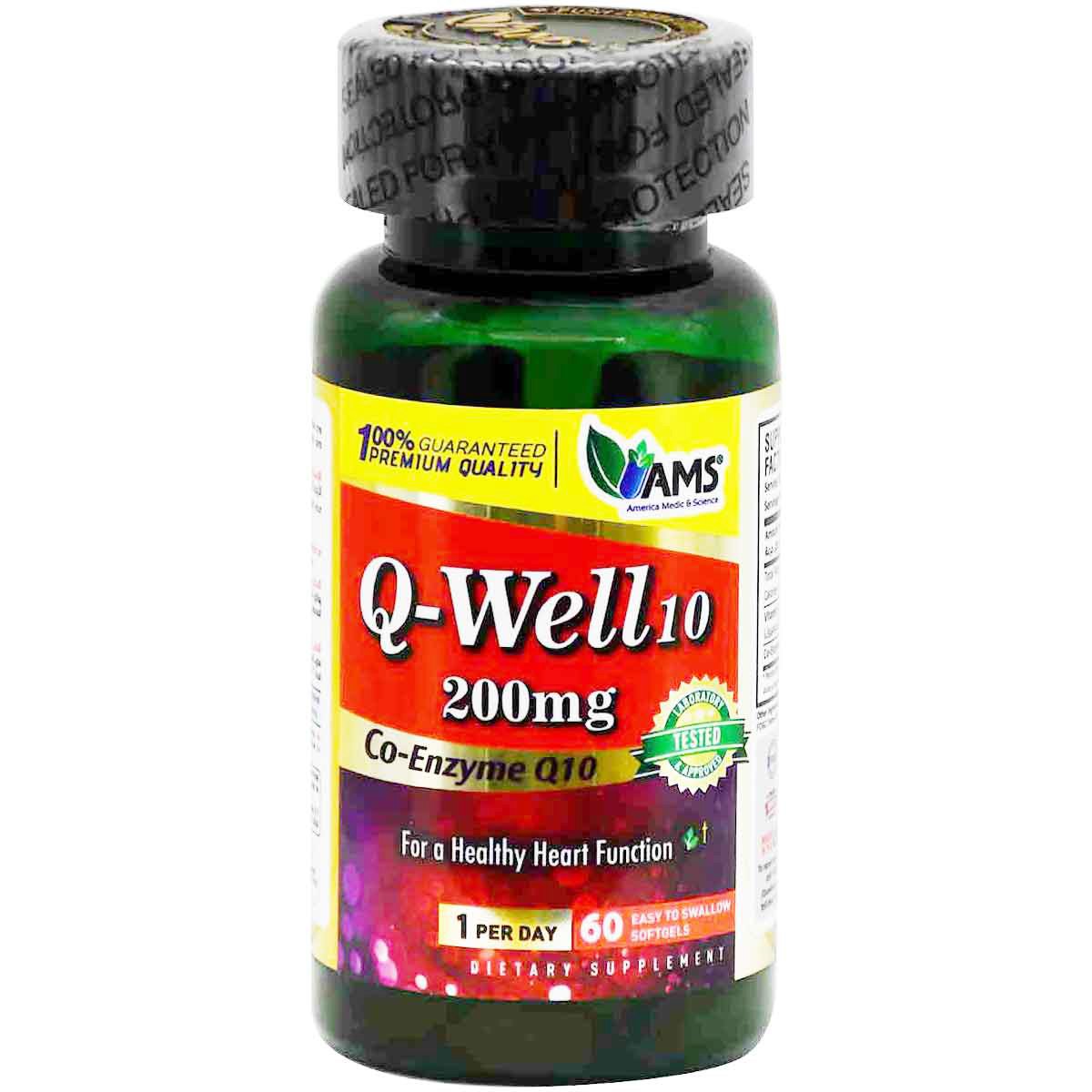 Q Well 10 - 200 mg 60 Softgels