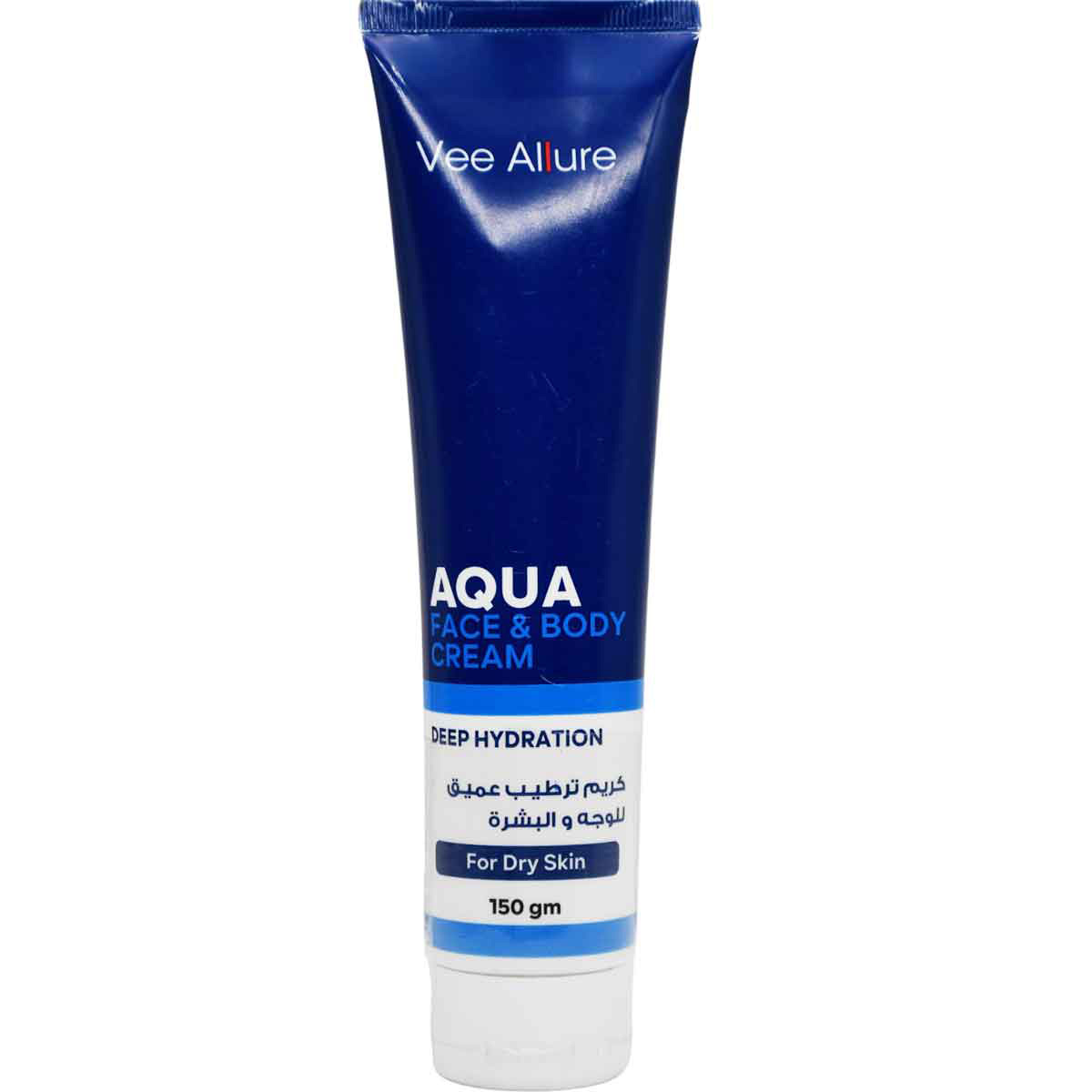 Vee Allure Aqua Face and Body Cream For Dry Skin 150gm