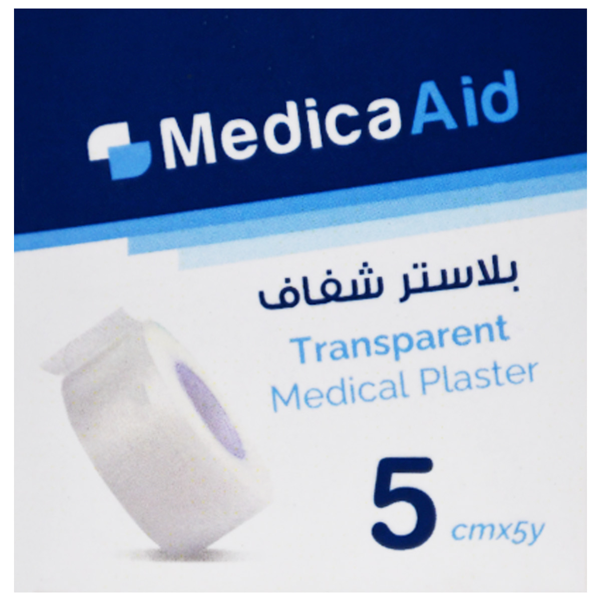 Medica Aid Transparent Plaster 5 cm x 5 y