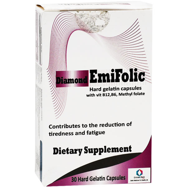 Diamond Emifolic 30 Hard Gelatin Capsules