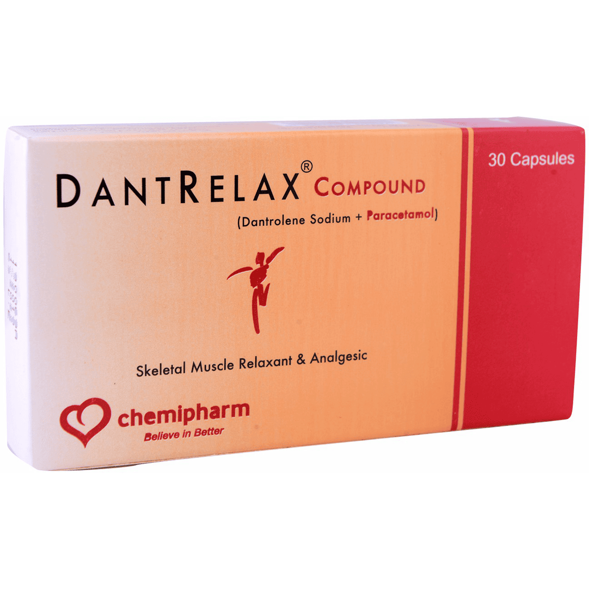 Dantrelax Compound (25mg + 300mg) 30Cap