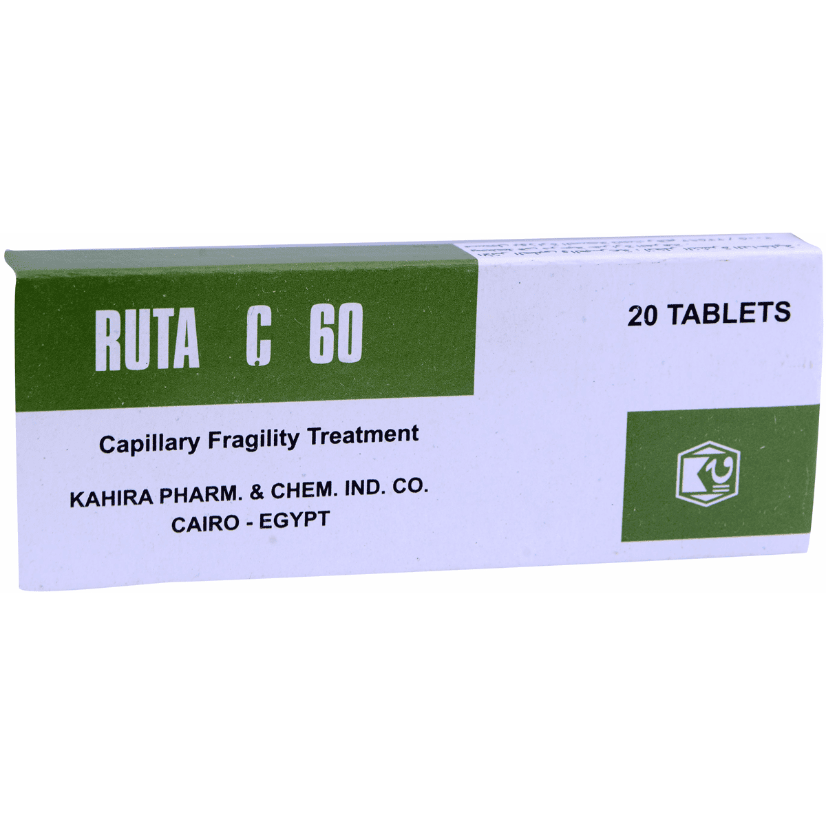 Ruta C 60mg 20 Tablets