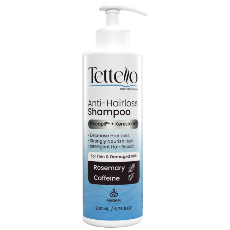 Tettello Anti Hair Loss Shampoo For Thin and Damaged Hair 200ml
