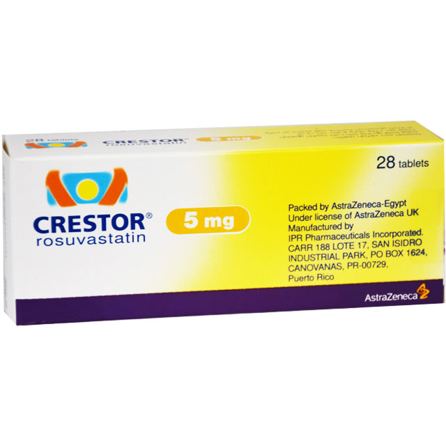 Crestor 5mg 28 Tablets