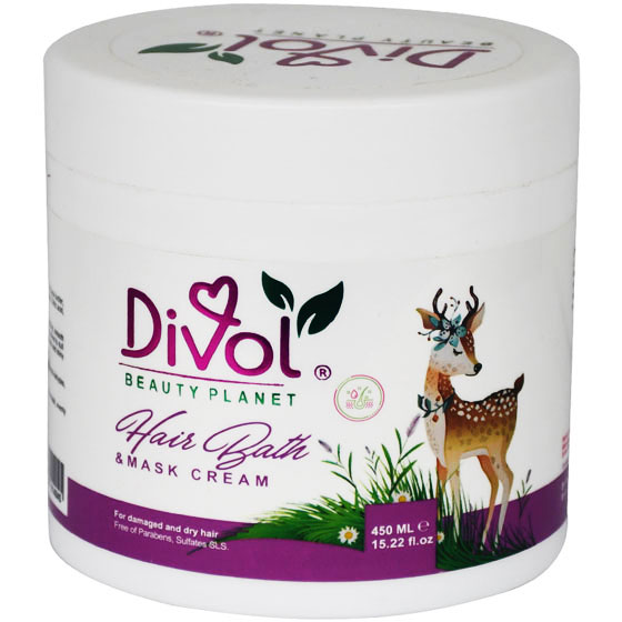 Divol Hair Bath and Mask Cream 450ml