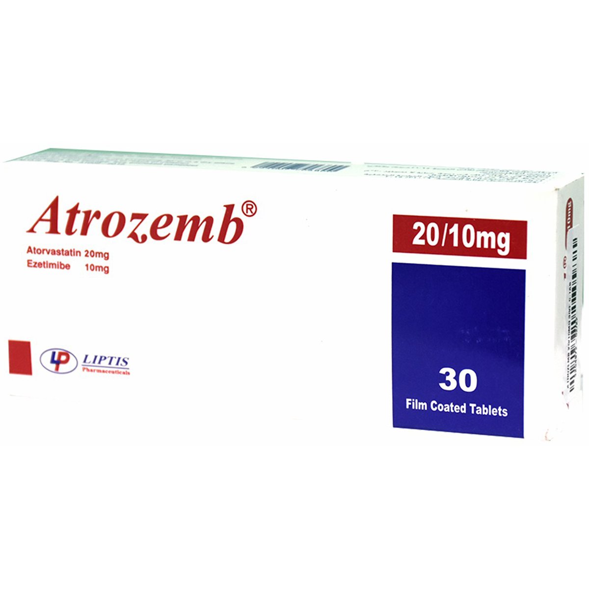 Atrozemb 20/10mg 30 Film Coated Tablets