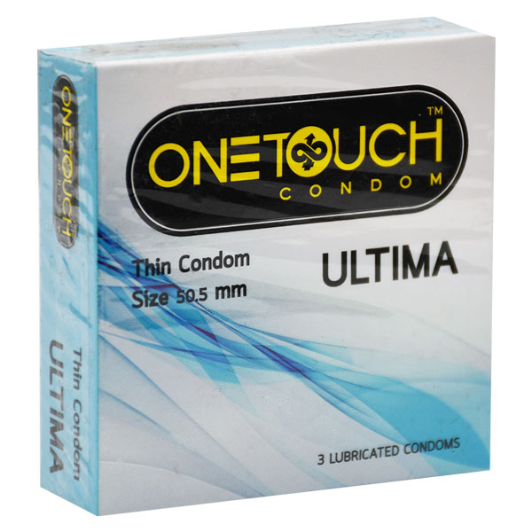 One Touch Ultima Sensitive Condoms 3pcs