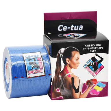 Ce Tua Kinesio Tape (Pieces) 5cmx5m (Dark Blue)