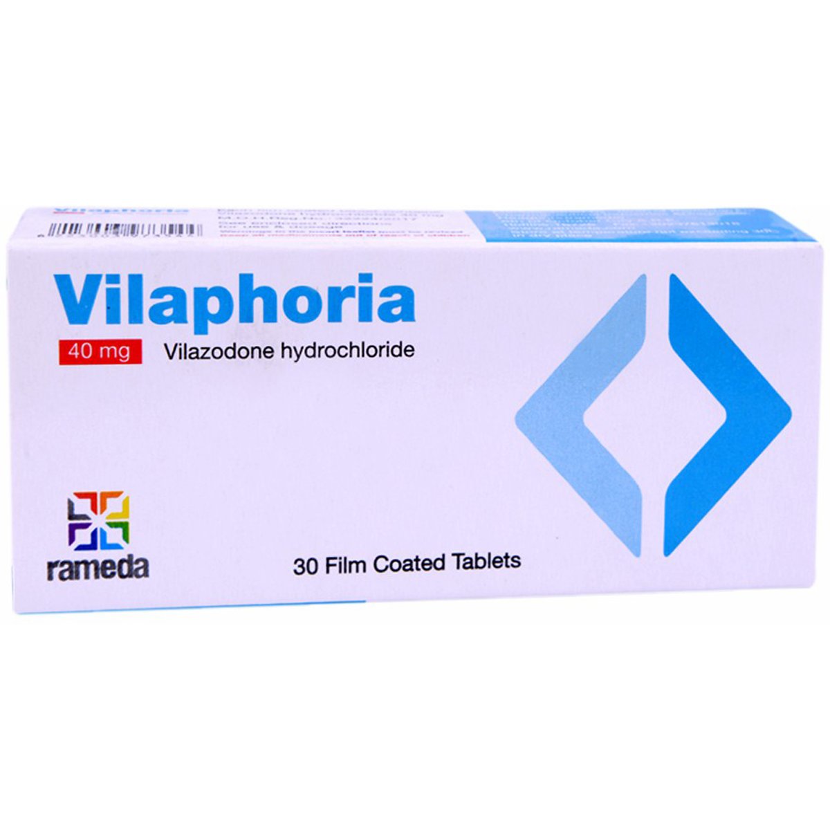 Vilaphoria 40mg 30 Film Coated Tablets