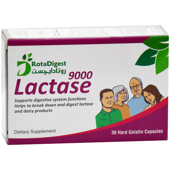 Rotadigest Lactase 9000 - 30 Hard Gelatin Capsules