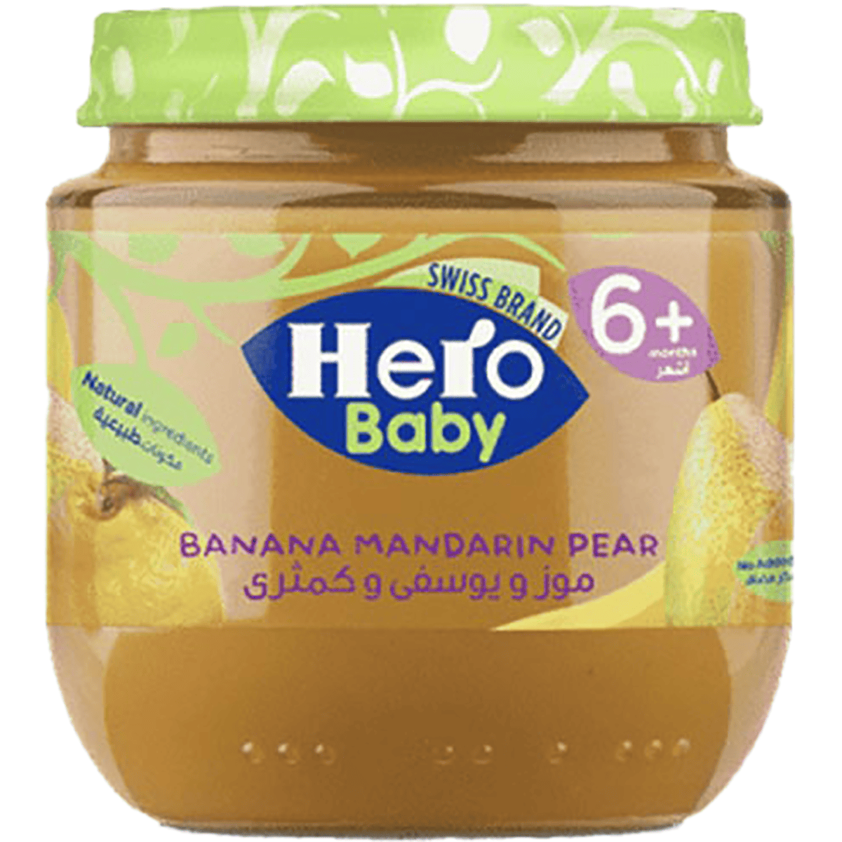 Hero Baby Banana Mandarine Pear 6M 125/130gm