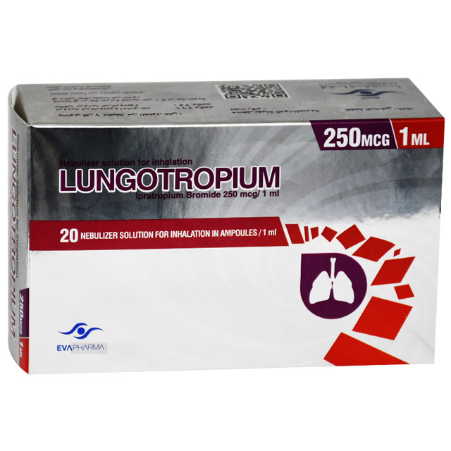 Lungotropium 250&micro;/1ml Solution For Inhation 20 Ampoules