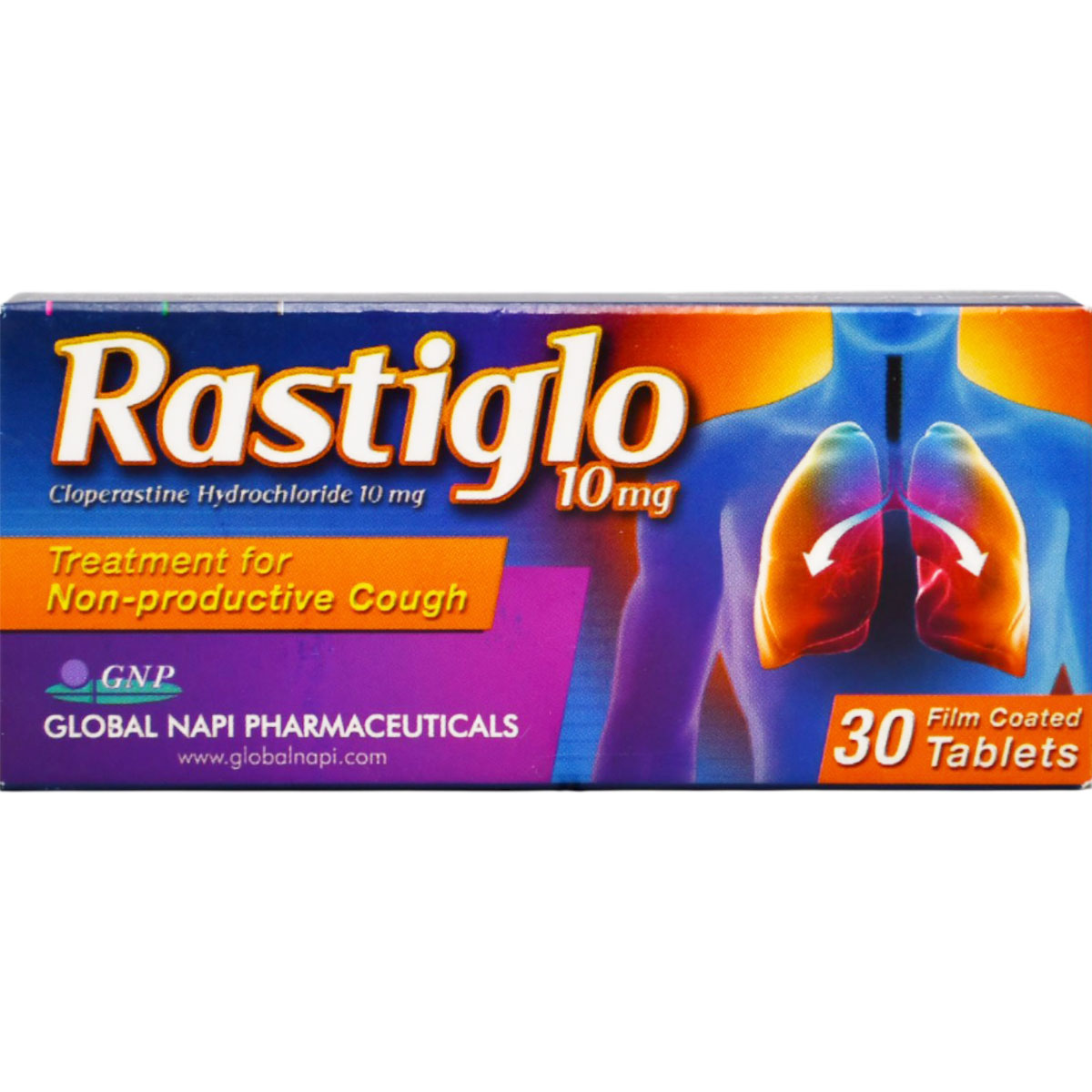 Rastiglo 10mg 30 Film Coated Tablets