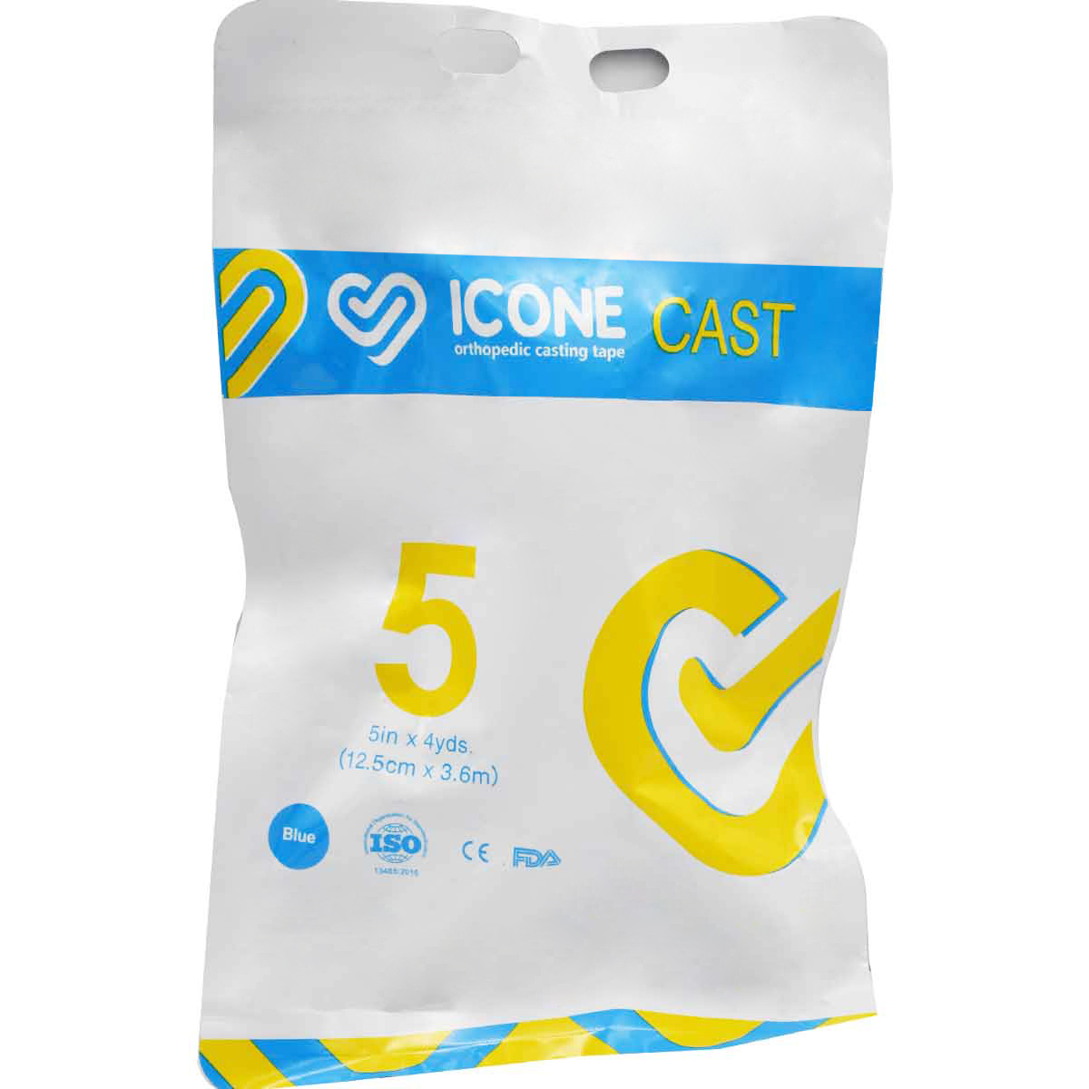 Icone Cast Blue 12.5 cm*3.6 m (5 Inch)