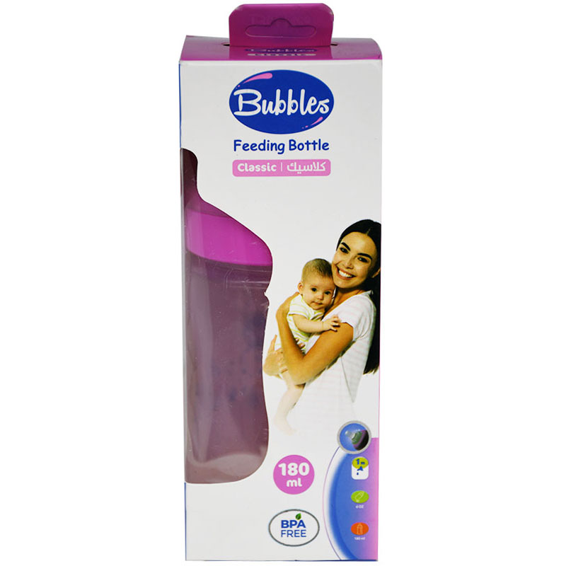 Bubbles Classic Bottle Rose (1) Month 180ml