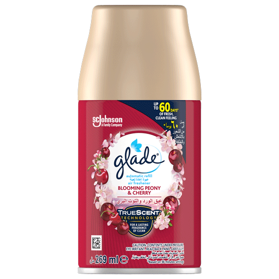 Glade Auto Refill Blooming Peony And Cherry 269ml