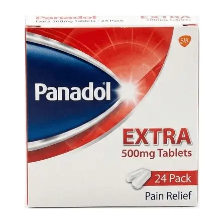 Panadol Extra 500mg Tablets - 24 Pack