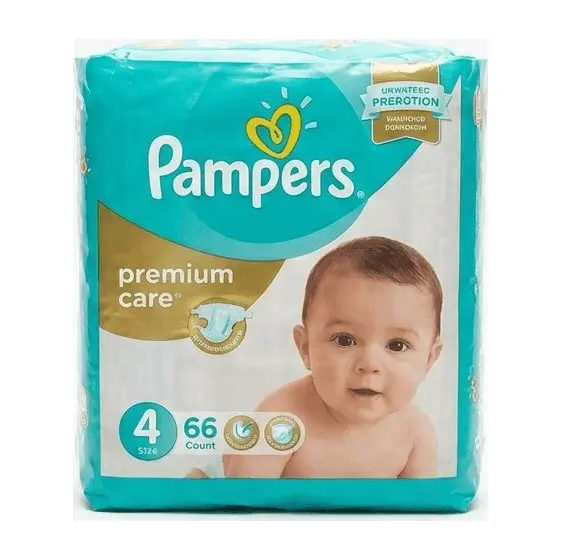 Pampers Premium Care Diapers 66 Count